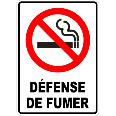 Affiche - Défense de fumer