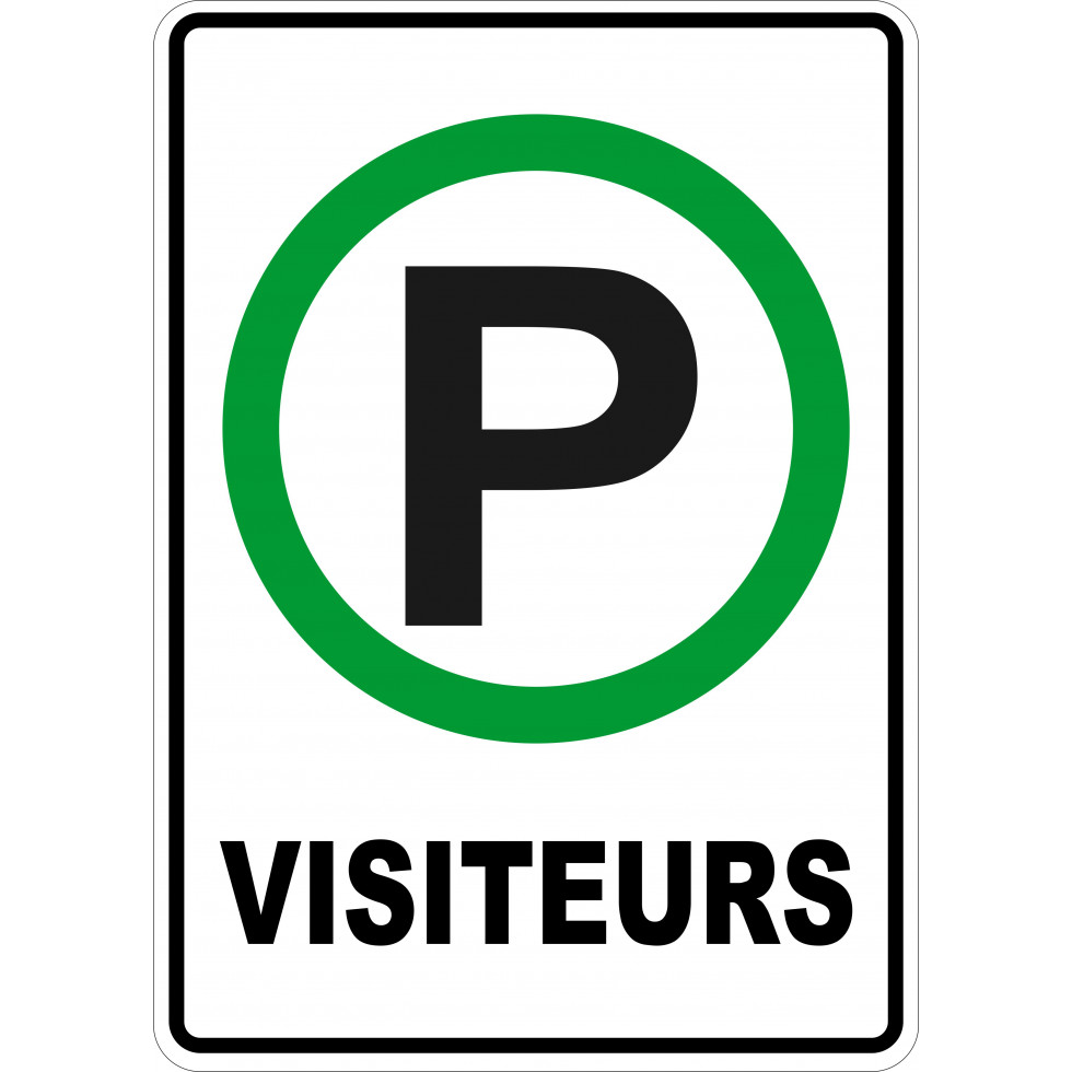 Panneau réservé aux visiteurs