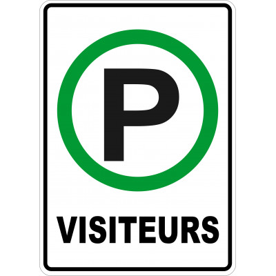 Affiche - Stationnement visiteurs