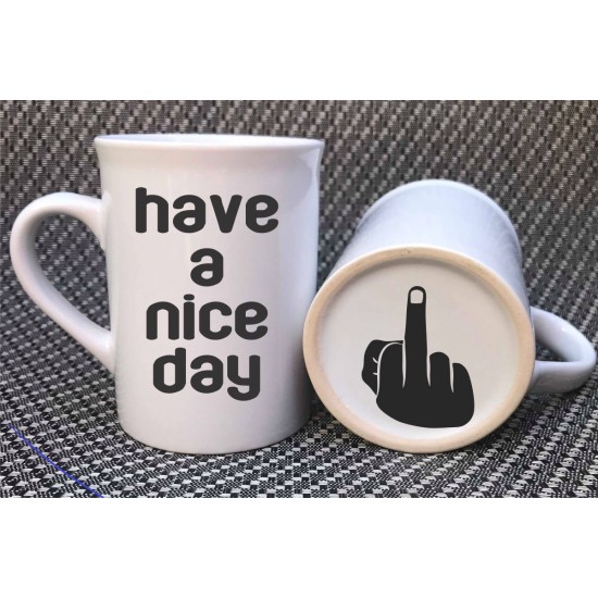 Décalque autocollant "Have a nice day"